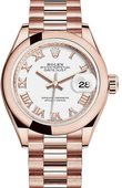 Rolex Datejust 279165-0021 28 mm Everose Gold 