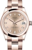 Rolex Datejust 278245-0029 31mm Everose Gold
