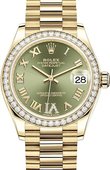 Rolex Datejust 278288rbr-0024 31mm Yellow Gold 