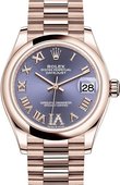 Rolex Datejust 278245-0028 31mm Everose Gold