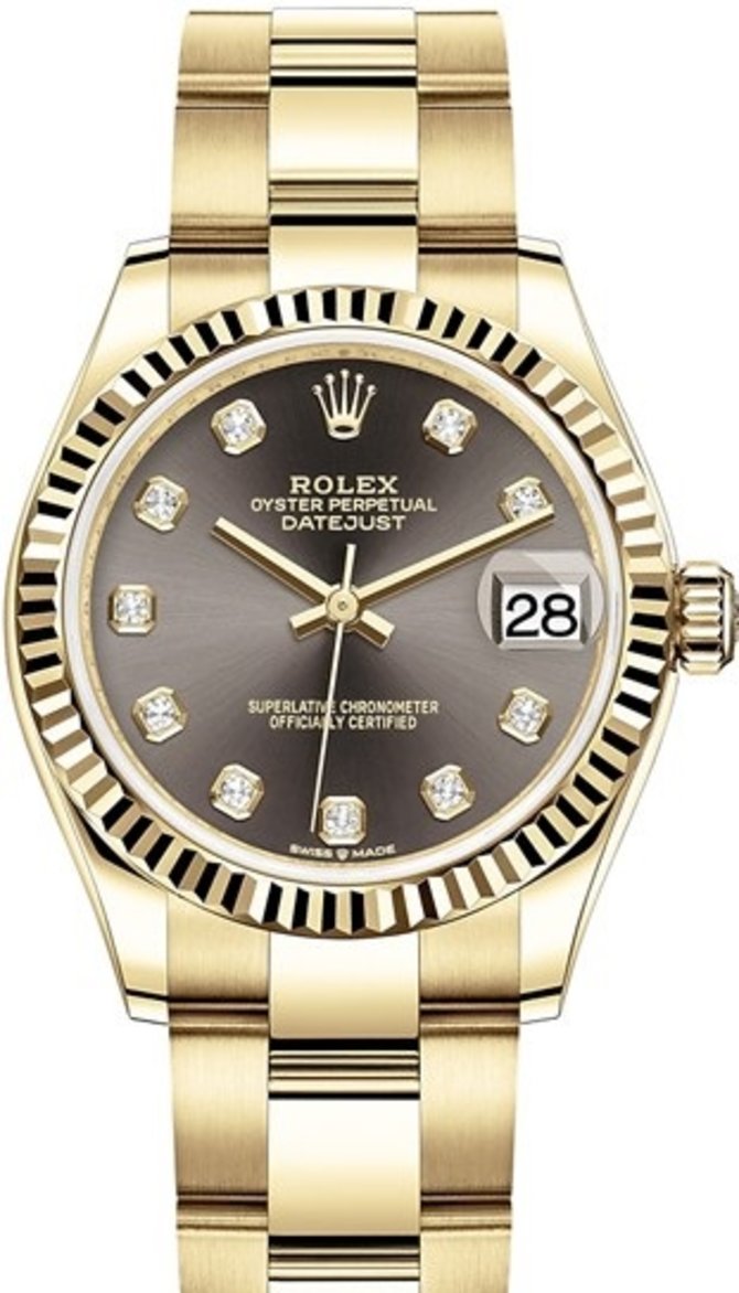 Rolex 278278-0035 Datejust 31 mm Yellow Gold