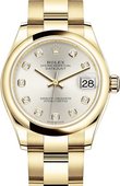 Rolex Datejust 278248-0033 31mm Yellow Gold