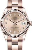 Rolex Datejust 278275-0030 31 mm Everose Gold