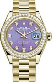 Rolex Datejust 279138rbr-0027 28 mm Yellow Gold 