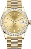 Rolex Datejust 278288rbr-0022 31 mm Yellow Gold 