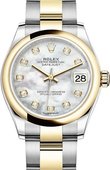 Rolex Часы Rolex Datejust 278243-0027 31 mm Steel and Yellow Gold