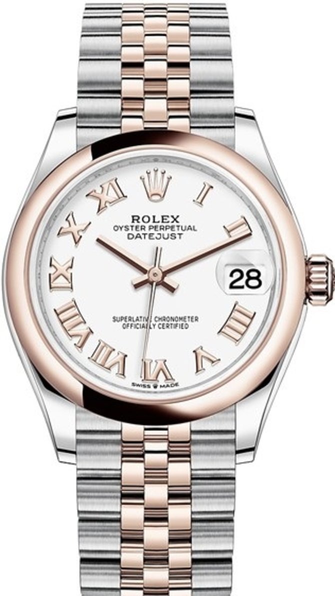 Rolex 278241-0002 Datejust 31mm Steel and Everose Gold