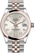 Rolex Часы Rolex Datejust 278241-0016 31 mm Steel and Everose Gold