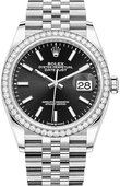 Rolex Часы Rolex Datejust 126284rbr-0007 36 mm Steel and White Gold