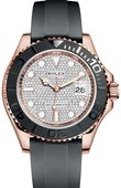 Rolex Часы Rolex Yacht Master II 126655-0005 40 mm Everose Gold 