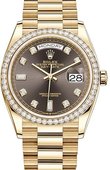 Rolex Day-Date 128348rbr-0005 36 mm Yellow Gold