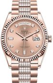 Rolex Day-Date 128235-0019 36 mm Everose Gold