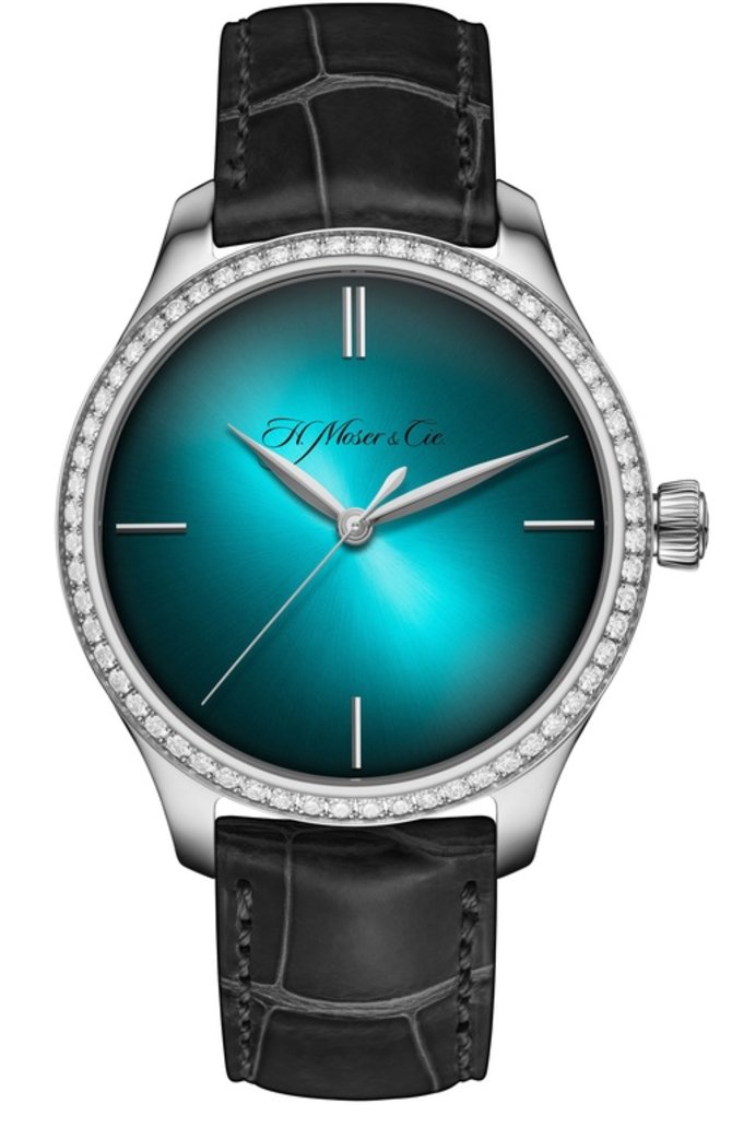 H. Moser H. Moser & Cie Endeavour Centre Seconds Diamonds Purity Centre Seconds Steel Diamonds