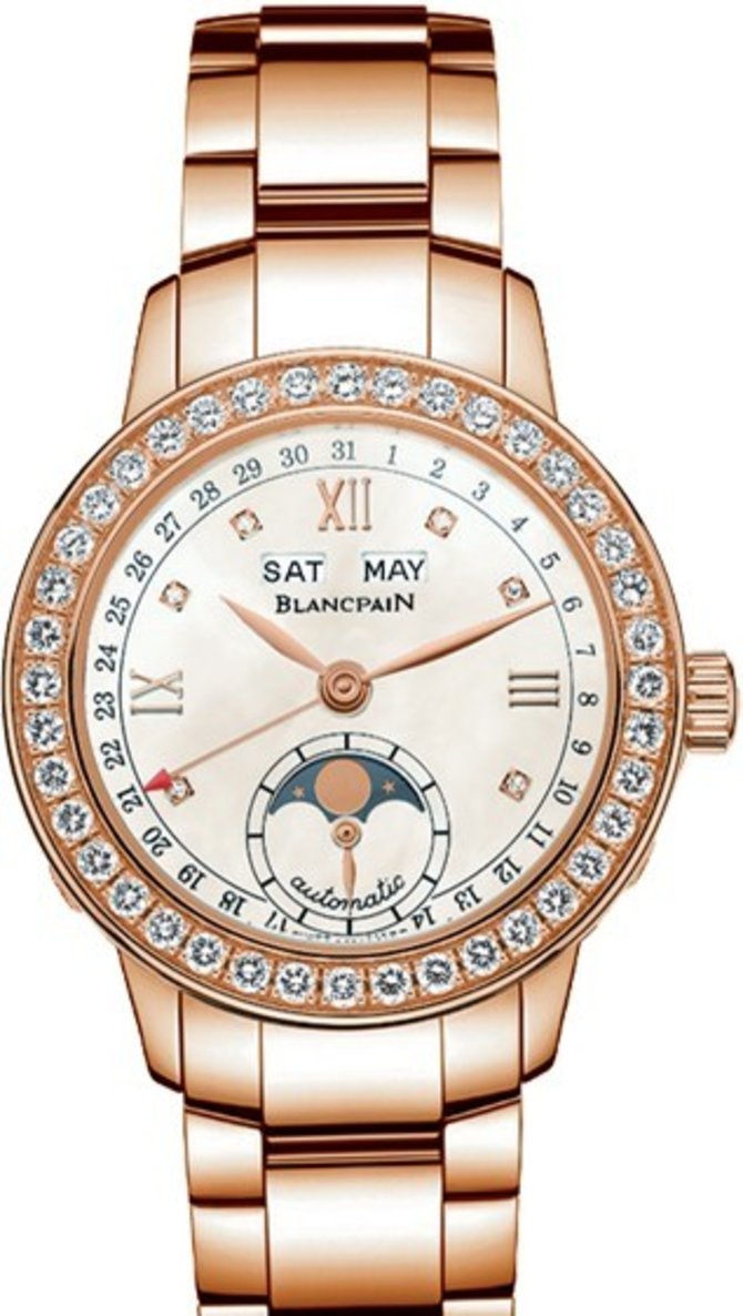 Blancpain 2360-2991A-76A Leman Moon Phase Complete Calendar