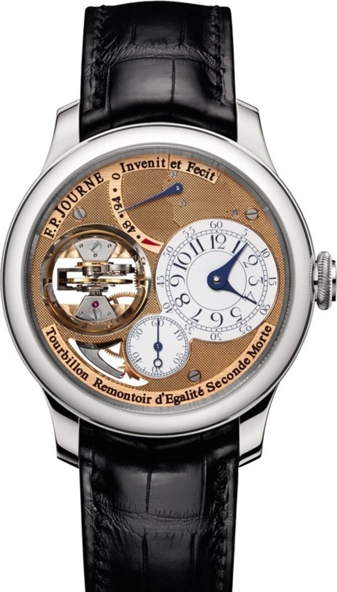 F.P.Journe F.P.Journe Tourbillon Souverain Vertical Pt Souveraine Platinum