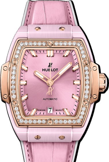 665.RO.891P.LR.1204 Hublot King Gold Diamonds 39 mm Spirit of Big Bang