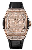 Hublot Spirit of Big Bang 665.OX.9010.LR.1604 39 mm King Gold Full Pave Diamonds