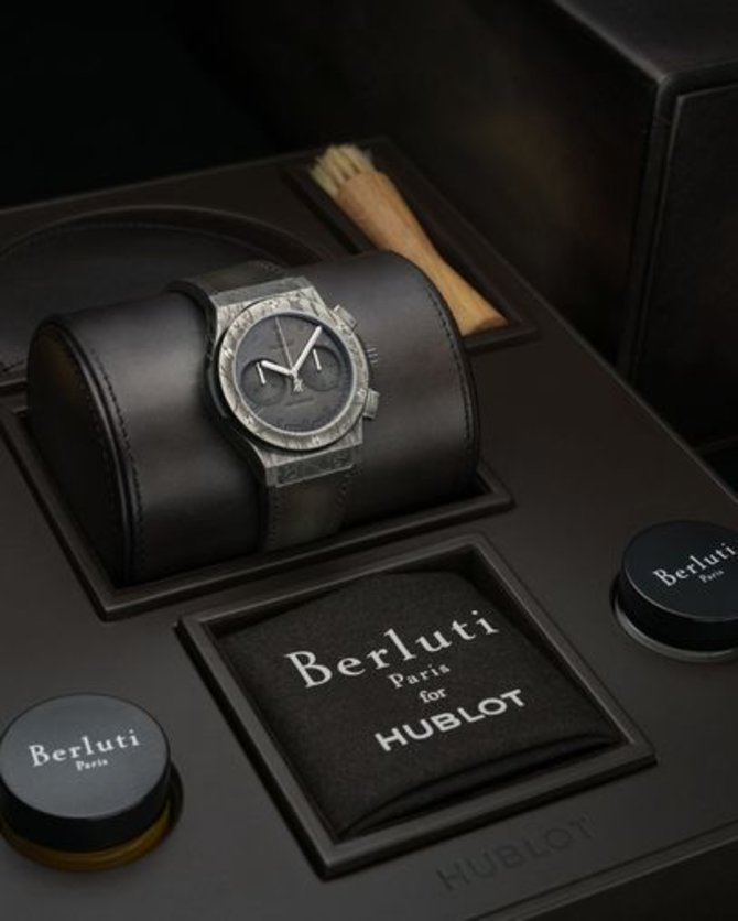 Hublot 521.NX.05IB.VR.BER19 Classic Fusion Chronograph Berluti Scritto - фото 2