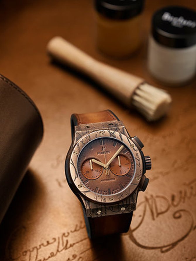 Hublot 521.BZ.05IG.VR.BER19 Classic Fusion Chronograph Berluti Scritto - фото 2