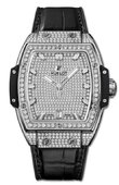 Hublot Spirit of Big Bang 665.NX.9010.LR.1604 39 mm Titanium Full Pave Diamonds