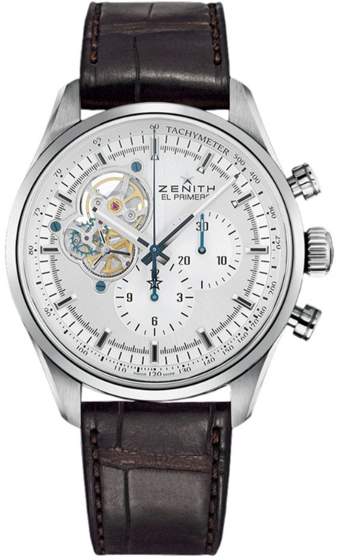 Zenith 03.2040.4061/01.C494 El Primero Сhronomaster Open 42 mm - фото 1