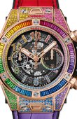 Hublot Часы Hublot Big Bang Unico 411.OX.9910.LR.0999 45 mm Rainbow King Gold