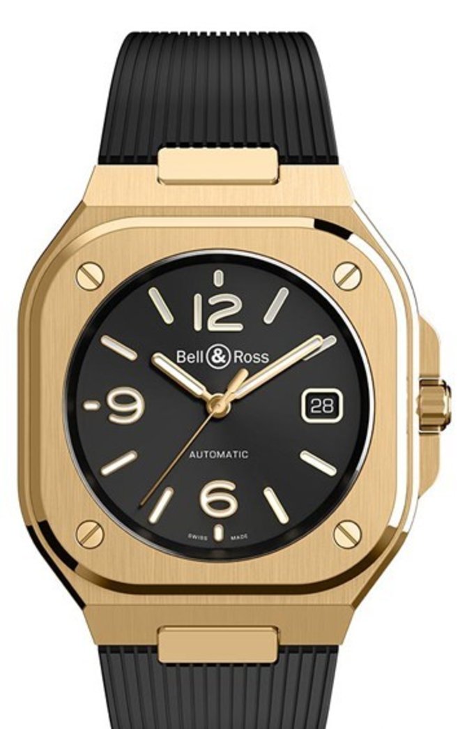 Bell & Ross BR05A-BL-PG/SRB Aviation Instruments BR 05