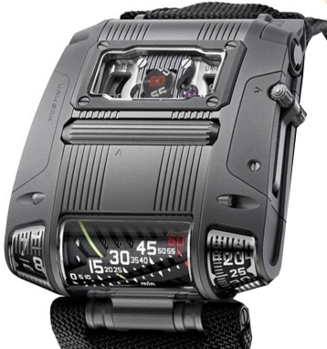 Urwerk UR-111C Gun metal UR-111C Steel PVD