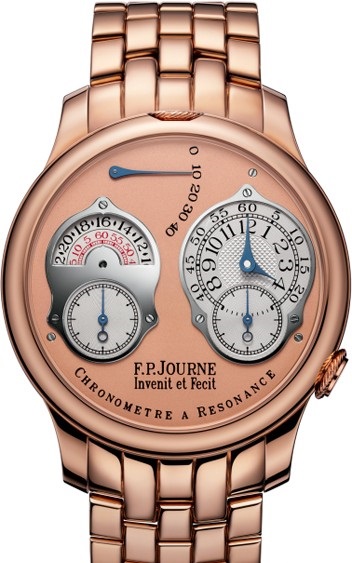Chronometre Resonance RG Pink Dial F.P.Journe Pink Gold Souveraine