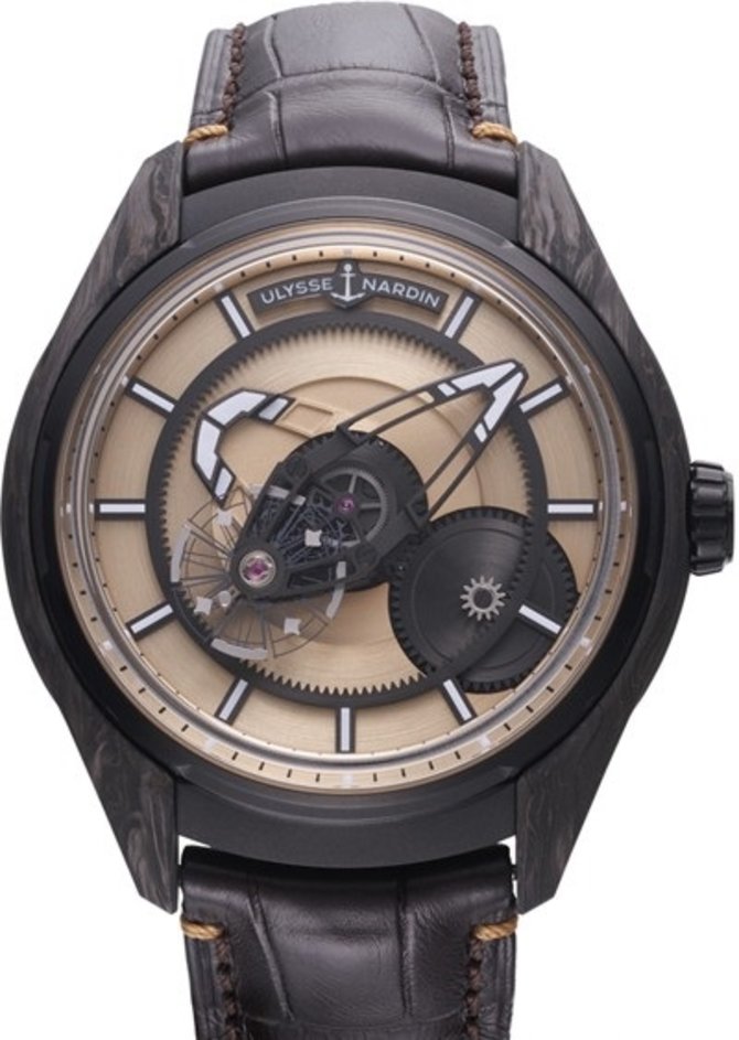 Ulysse Nardin 2303-270LE/CARB-GOLD Freak X Carbonium Gold The Hour Glass