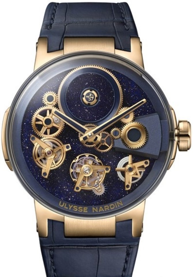Ulysse Nardin 1766-176LE/AVE Executive Dual Time Tourbillon Free Wheel