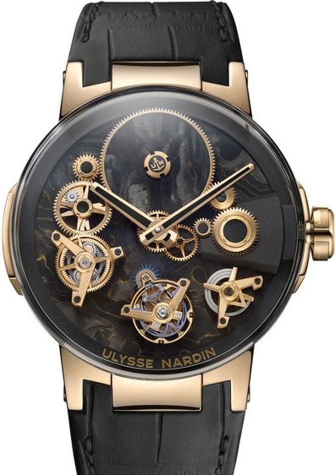 Ulysse Nardin 1766-176LE/CARB Executive Dual Time Tourbillon Free Wheel