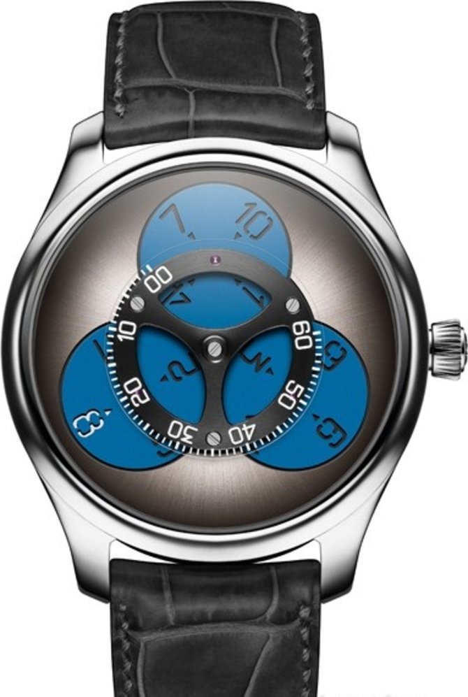H. Moser 1806-0202 Small Seconds Endeavour Flying Hours