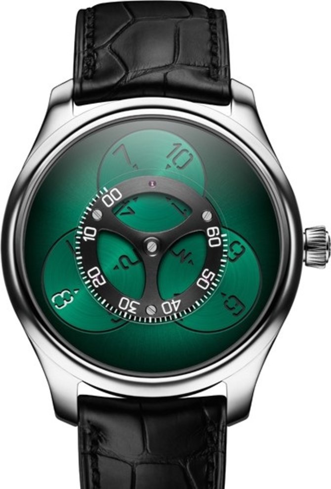 H. Moser 1806-0201 Small Seconds Endeavour Flying Hours