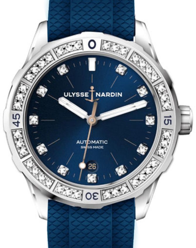 Ulysse Nardin 8163-128B-3/13 Lady Diver Stainless Steel
