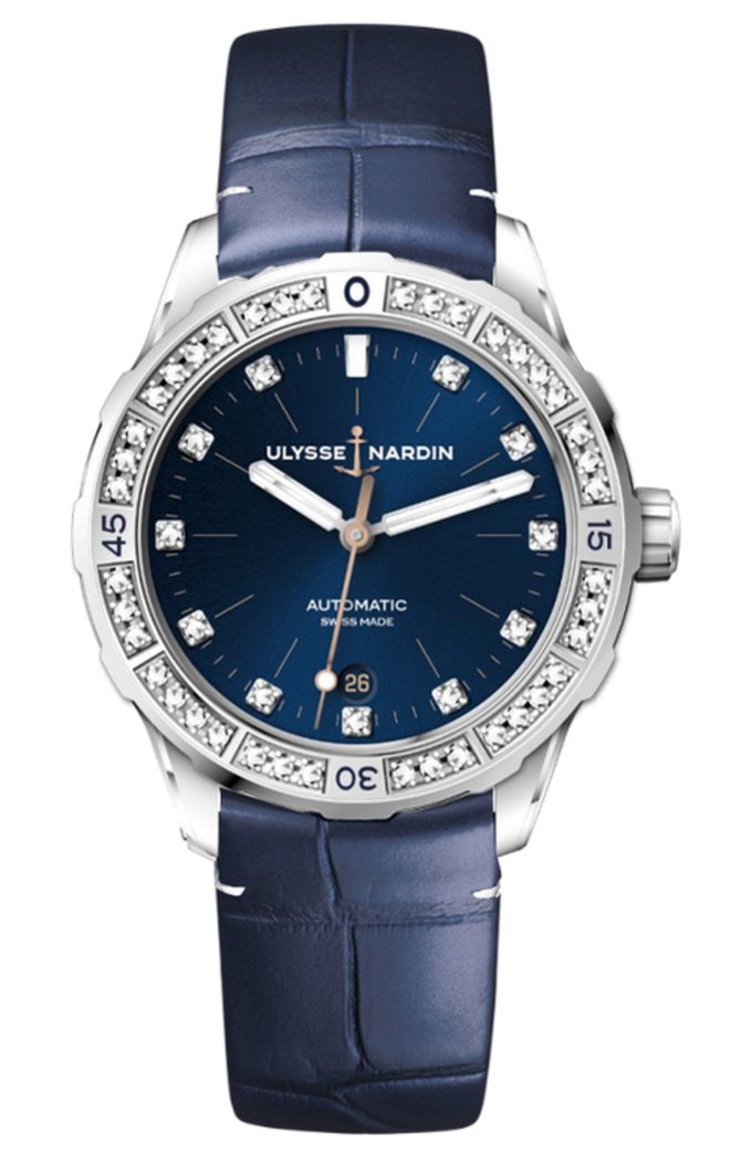 Ulysse Nardin 8163-128B.1/13 Lady Diver Stainless Steel