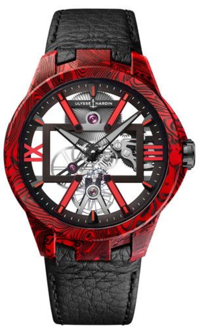 Ulysse Nardin 3713-260/MAGMA Executive Dual Time Skeleton X