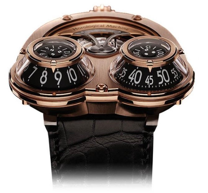 MB&F 35.RTL.B Horological Machines HM3 Megawind Red Gold - фото 1