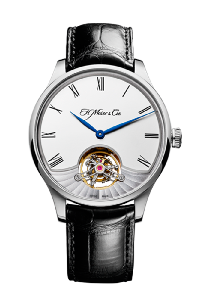 H. Moser 2802-0202 Dual Time Venturer Tourbillon Dual Time