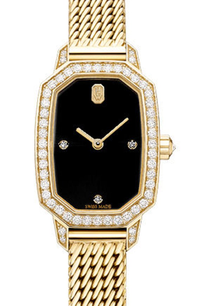 Harry Winston EMEQHM18YY002 Avenue Emerald Yellow Gold Diamond