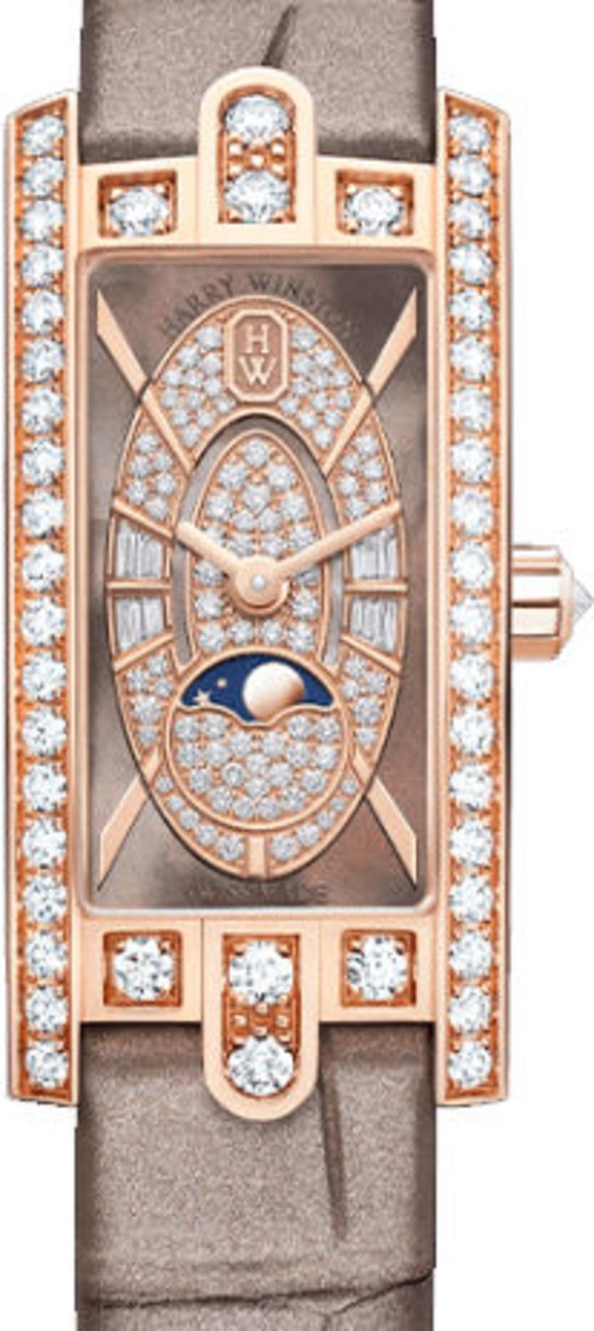 Harry Winston AVCQMP16RR004 Avenue C Mini Moon Phase