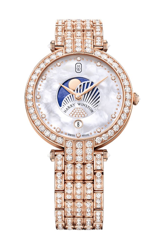 Harry Winston PRNQMP36RR004 Premier Moon Phase 36 mm - фото 2