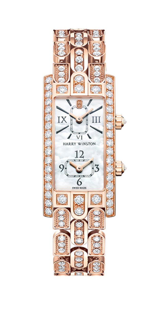 Harry Winston AVCQTZ19RR003 Avenue C Dual Time