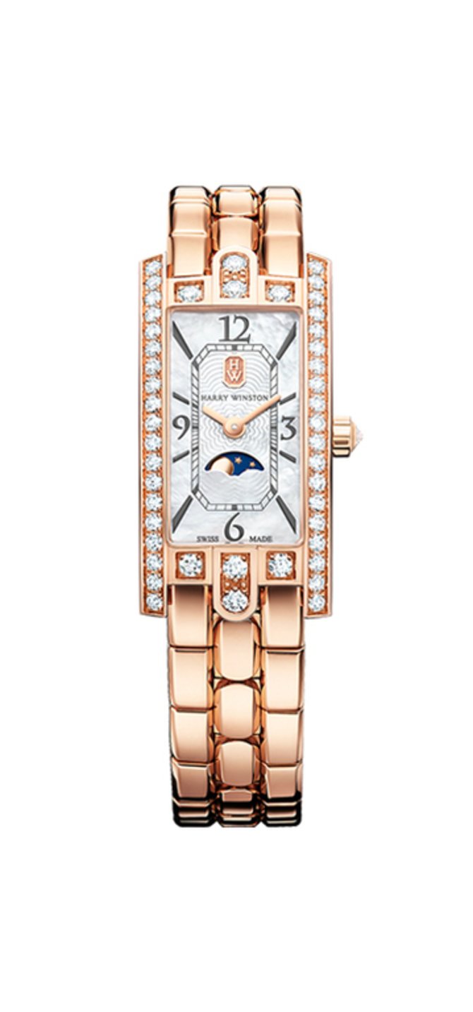 Harry Winston AVCQMP16RR002 Avenue C Mini Moon Phase