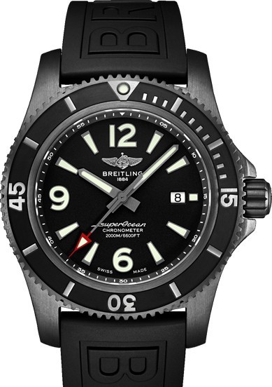 M17368B71B1S2 Breitling Automatic 46 Blacksteel SuperOcean