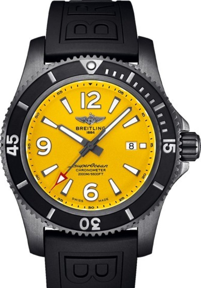 Breitling M17368D71I1S1 SuperOcean Automatic 46 Blacksteel