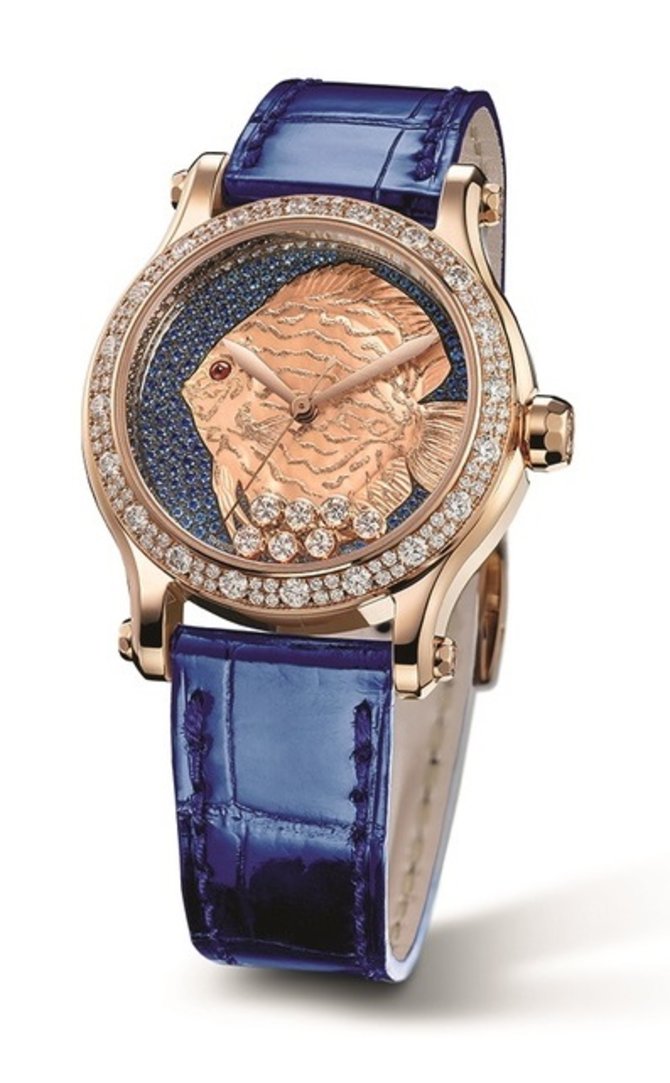Chopard 274891-5019 Happy Sport Happy Fish 36 mm Automatic - фото 2
