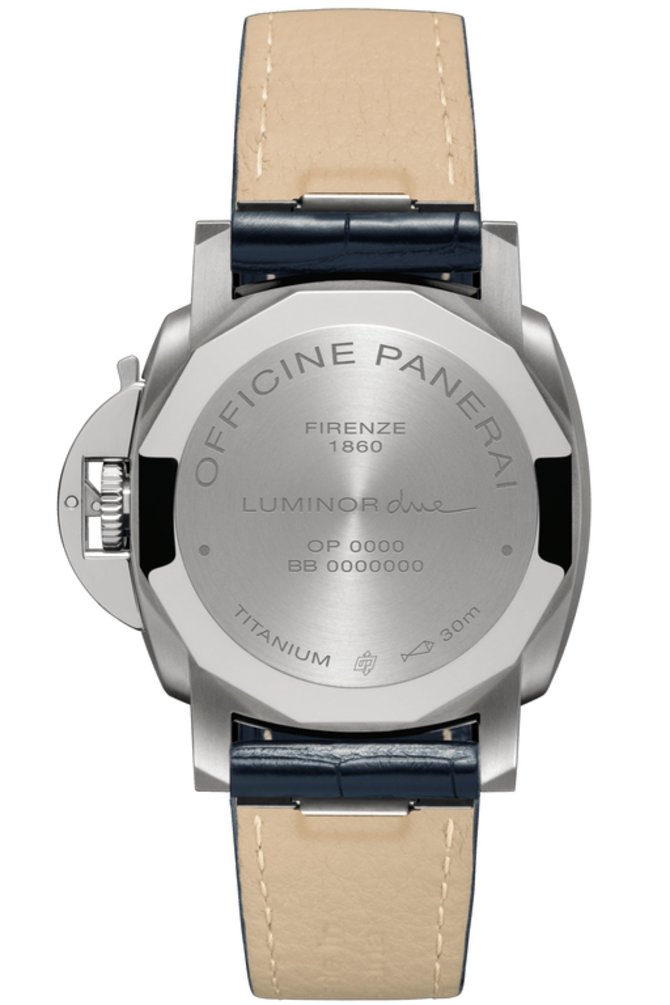 Officine Panerai PAM00926 Luminor Due 3 Days Titanio 38 mm - фото 3