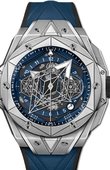 Hublot Часы Hublot Big Bang Unico 418.NX.5107.RX.MXM20 Sang Bleu II 45 mm