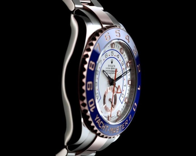 Rolex 116681 White Yacht Master II RG Steel - фото 5